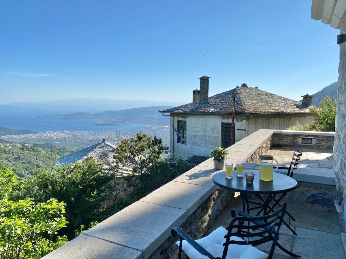 Archontika Karamarlis Hotel Makrinitsa Bagian luar foto