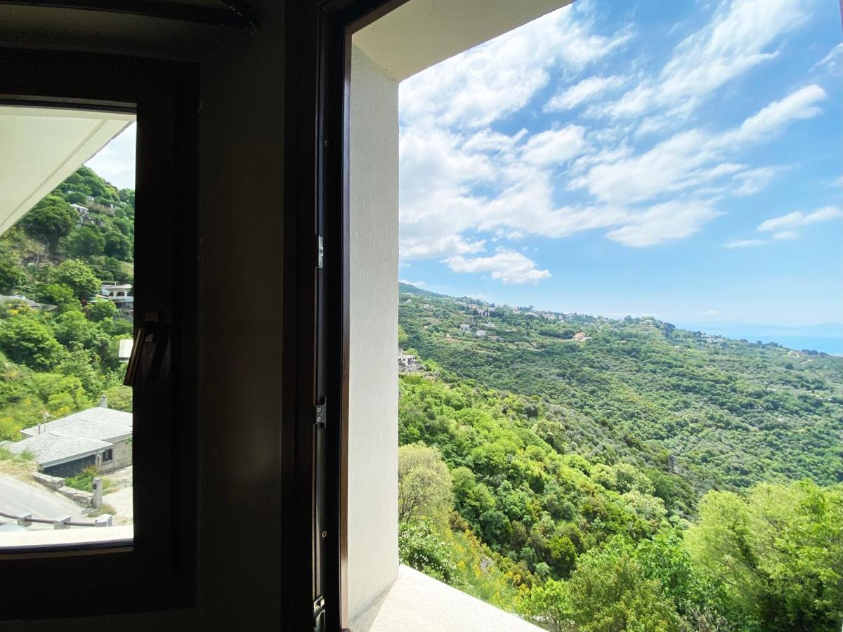 Archontika Karamarlis Hotel Makrinitsa Bagian luar foto