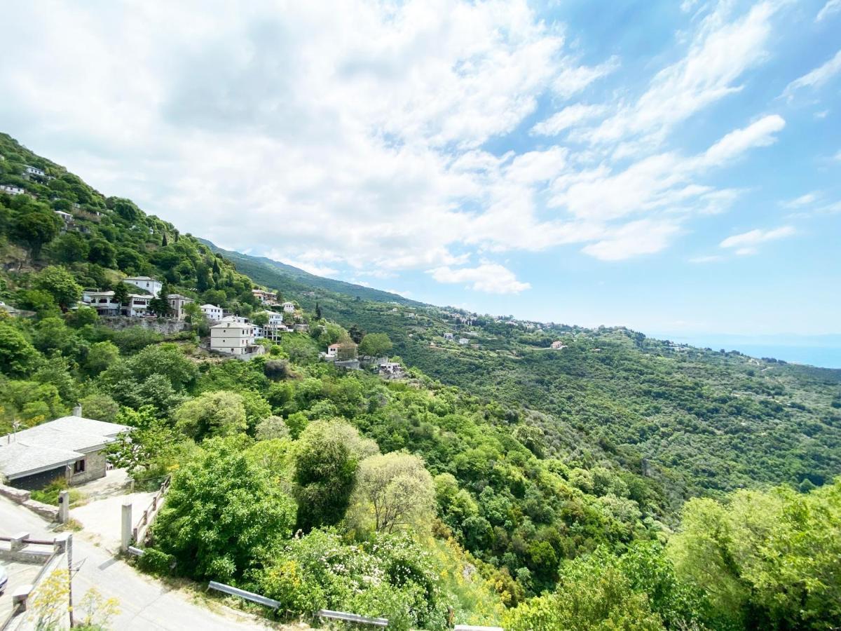 Archontika Karamarlis Hotel Makrinitsa Bagian luar foto