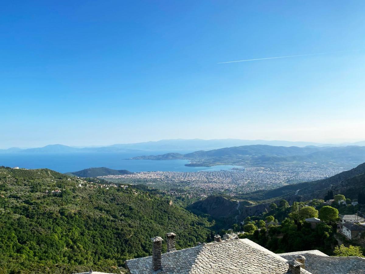 Archontika Karamarlis Hotel Makrinitsa Bagian luar foto