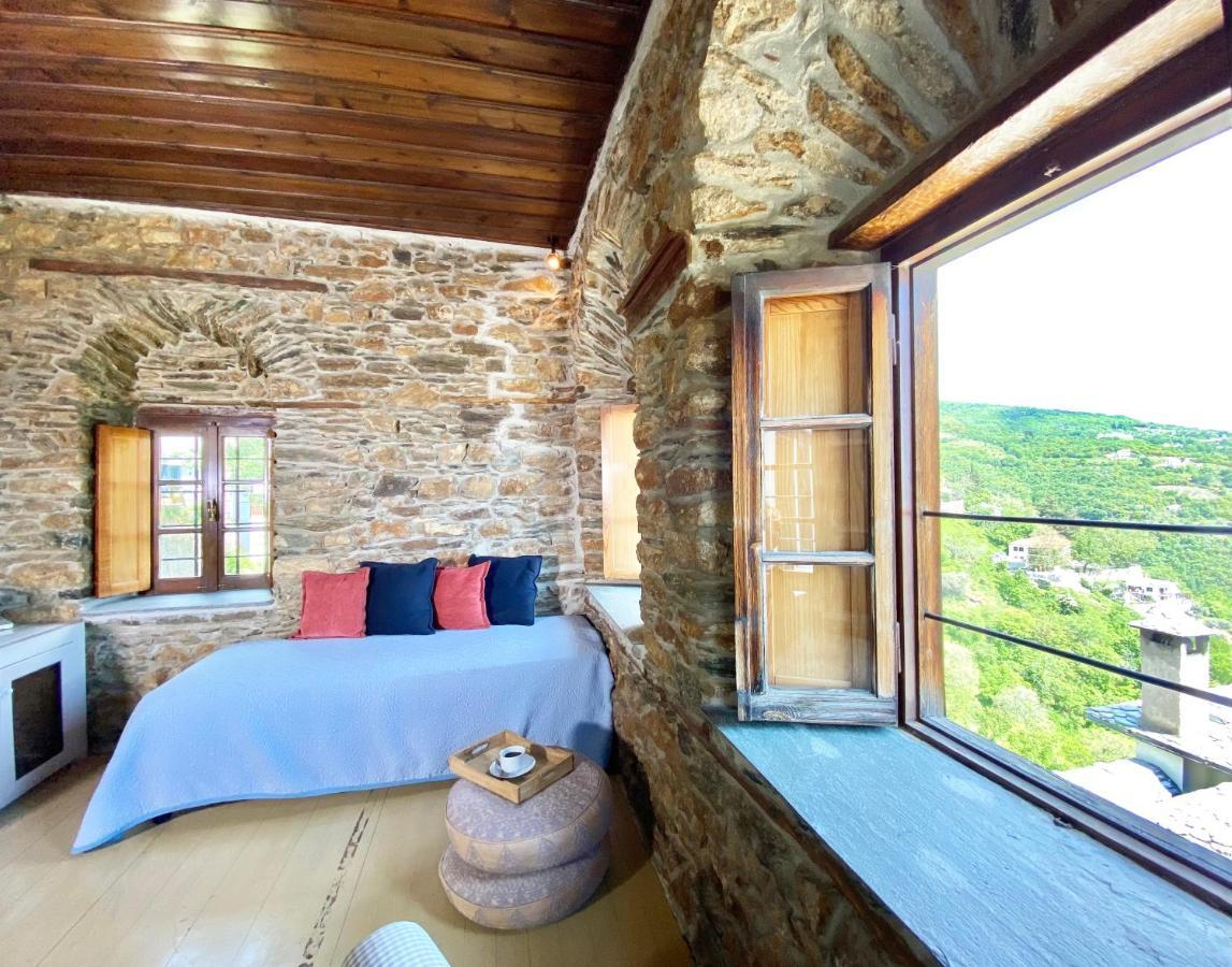 Archontika Karamarlis Hotel Makrinitsa Bagian luar foto
