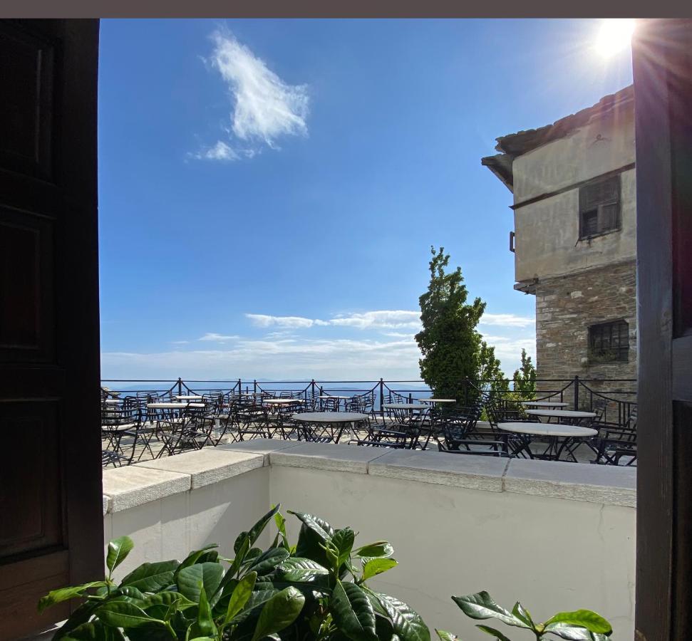 Archontika Karamarlis Hotel Makrinitsa Bagian luar foto