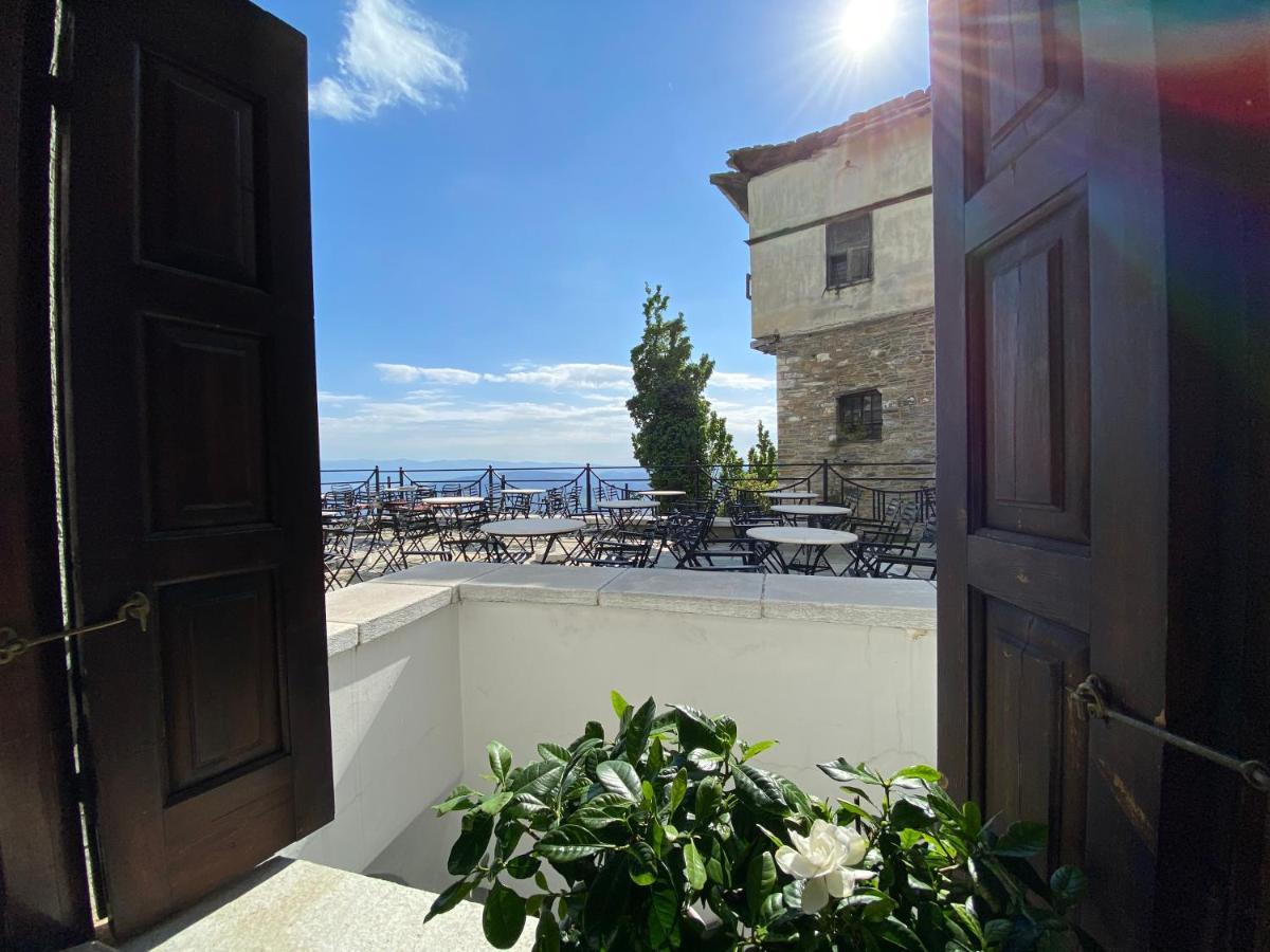 Archontika Karamarlis Hotel Makrinitsa Bagian luar foto