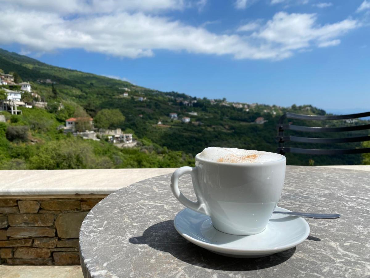 Archontika Karamarlis Hotel Makrinitsa Bagian luar foto