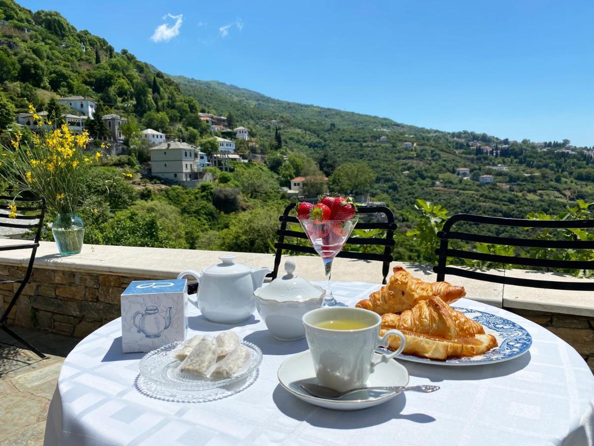 Archontika Karamarlis Hotel Makrinitsa Bagian luar foto