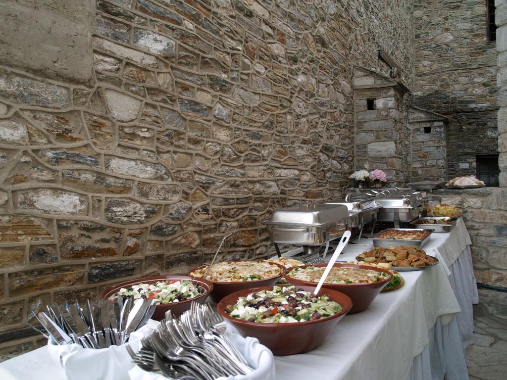 Archontika Karamarlis Hotel Makrinitsa Bagian luar foto